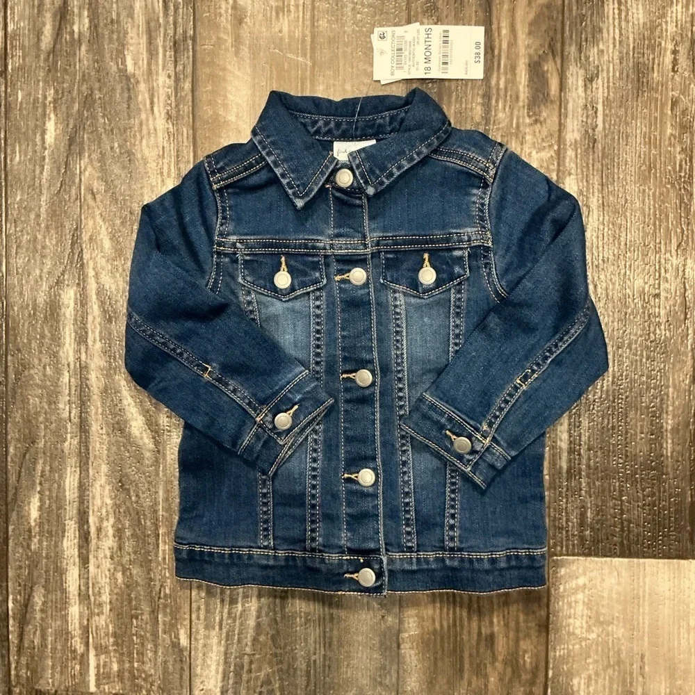 First Impressions Blue Denim Jacket Size 18 months